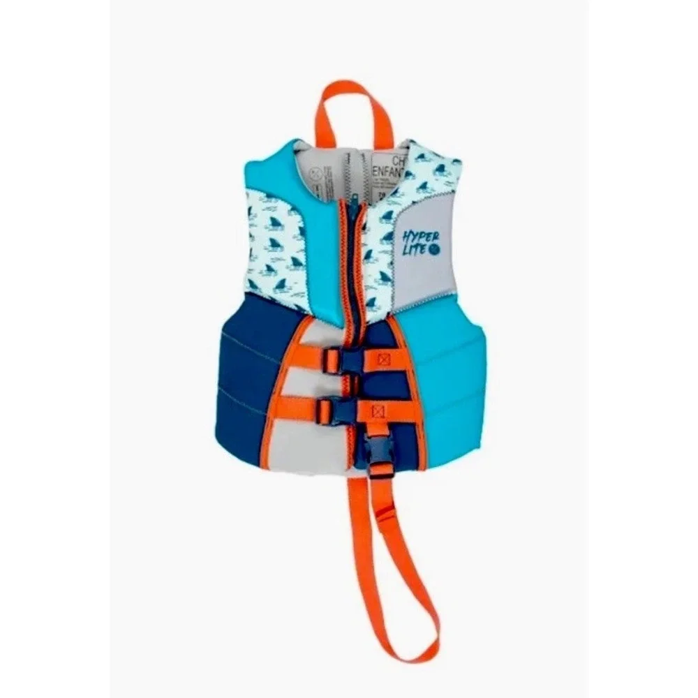 HYPERLITE WAKE CO Child Size Fits 33-55 lbs Life Vest Jacket USCG Approved  NWT!